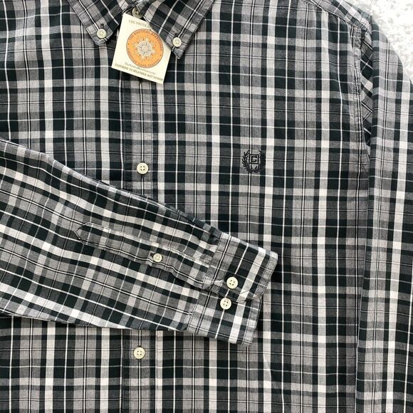 NWOT Chaps Ralph Lauren Shirt Men's XL Multicolor Plaid Long Sleeve Button Down - Picture 3 of 16